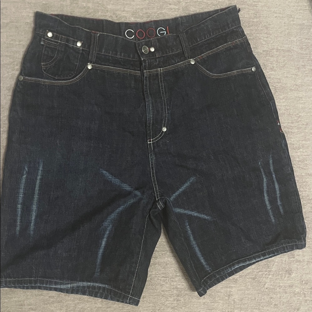 COOGI Men's Dark Blue Jean Shorts